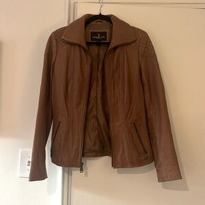 London Fog Leather Jacket - Size Small
